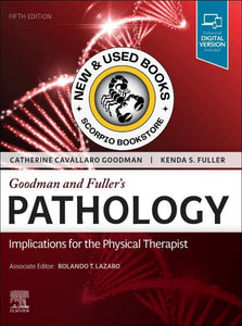 *PRE-ORDER, APPROX 7-10 BUSINESS DAYS* Pathology Implications for the Physical Therapist 5th edition by Catherine C. Goodman 9780323673556