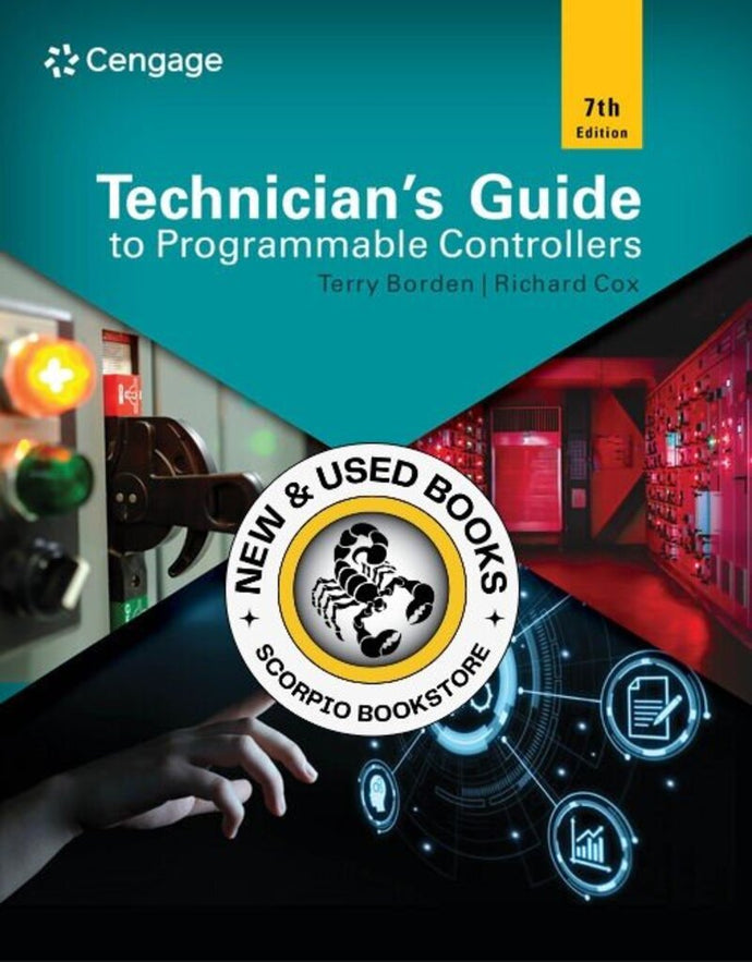 Technician's Guide to Programmable Controllers 7th Edition by Terry Borden (USED:VERYGOOD) *AVAILABLE FOR NEXT DAY PICK UP* *Z501
