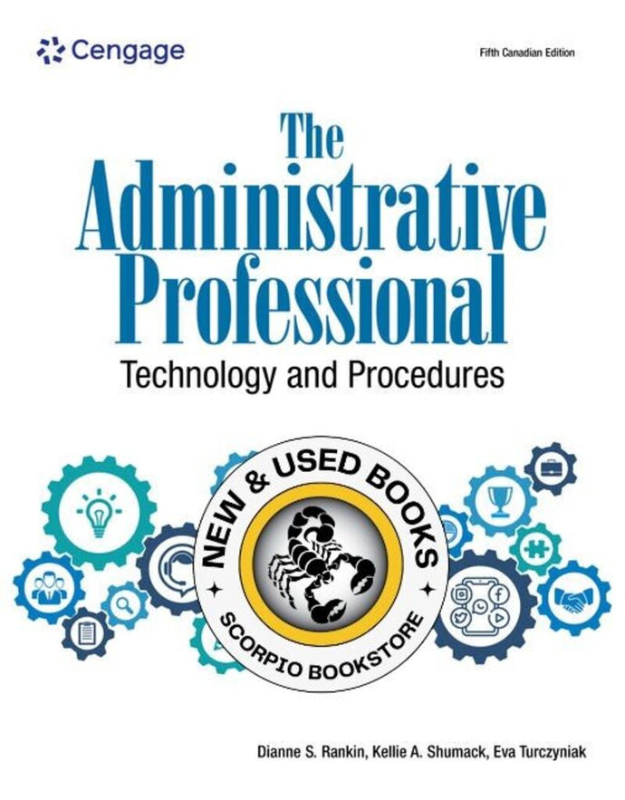 *PRE-ORDER, APPROX 4-6 BUSINESS DAYS* The Administrative Professional Technology and Procedures 5th Edition by Dianne S. Rankin 9781774747797 *30a [ZZ]