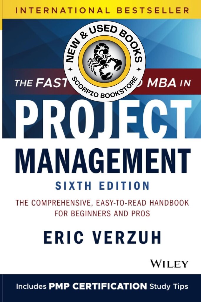 *PRE-ORDER, APPROX 7-10 BUSINESS DAYS* Fast Forward MBA in Project Management 6th Edition by Eric Verzuh 9781119700760