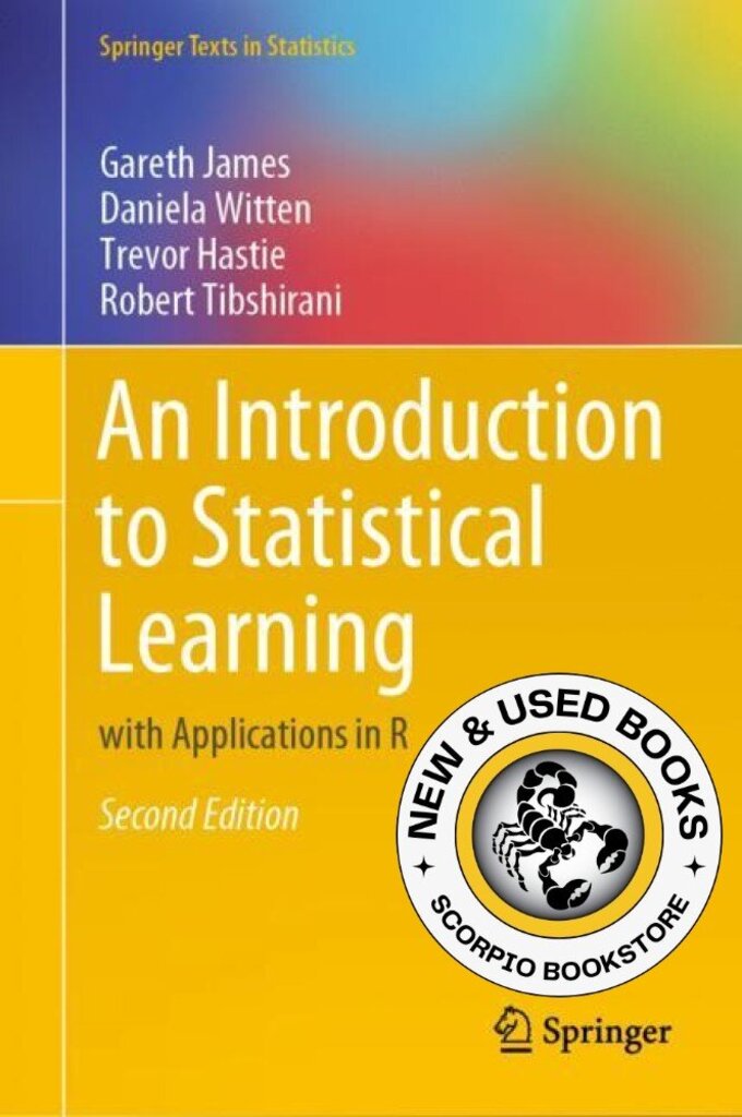 *PRE-ORDER, APPROX 2-3 BUSINESS DAYS, print-on-demand* Introduction to Statistical Learning 2nd Edition by Gareth James 9781071614174