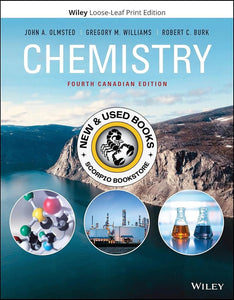 Chemistry 4th Canadian Edition by John A. Olmsted LOOSELEAF 9781119709442 *111e [ZZ] *SAN