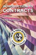 *PRE-ORDER, PENDING RESTOCK* Introduction to Contracts 5th Edition by Bruce MacDougall 9780433514749 *85g