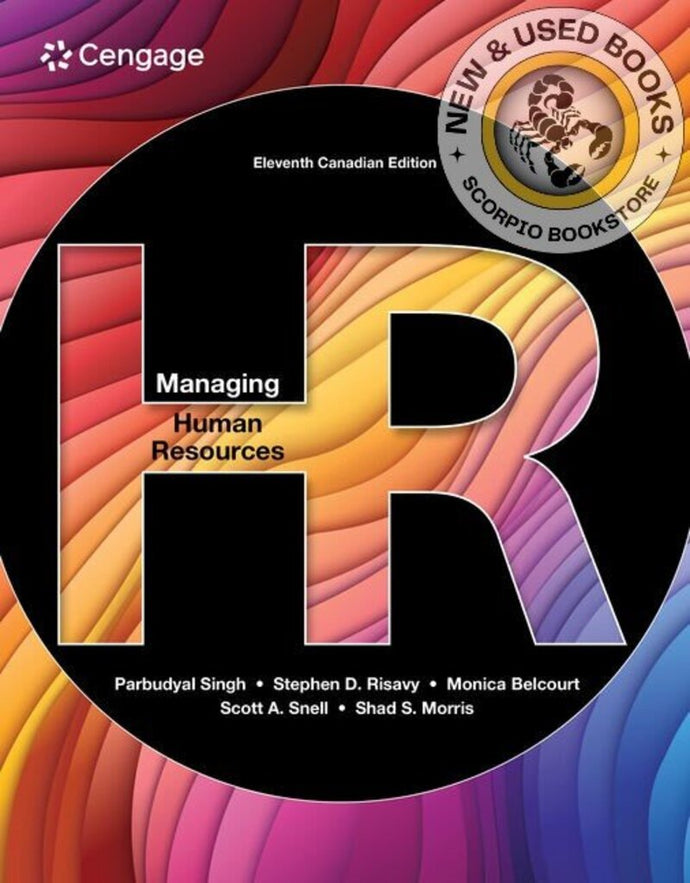 Managing Human Resources 11th edition by Parbudyal Singh Belcourt 9781778417924 *21a [ZZ]