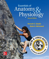 Essentials of Anatomy & Physiology 2nd Edition by Kenneth S. Saladin 9780072965544 (USED:ACCEPTABLE) *A37 [ZZ]