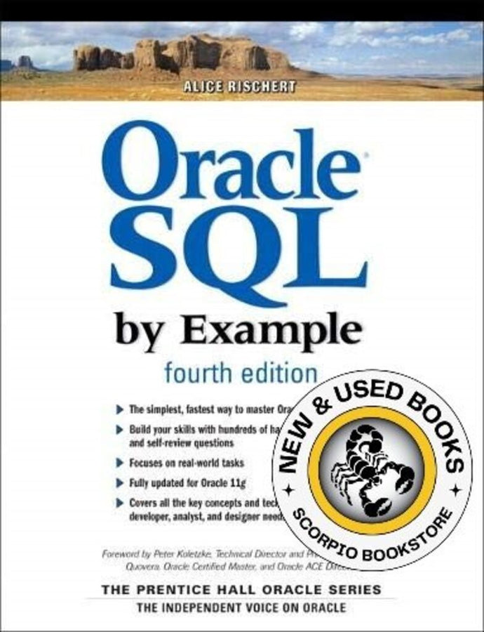 Oracle SQL Example 4th Edition by Alice Rischert 9780137142835 (USED:GOOD) *A6 [ZZ]