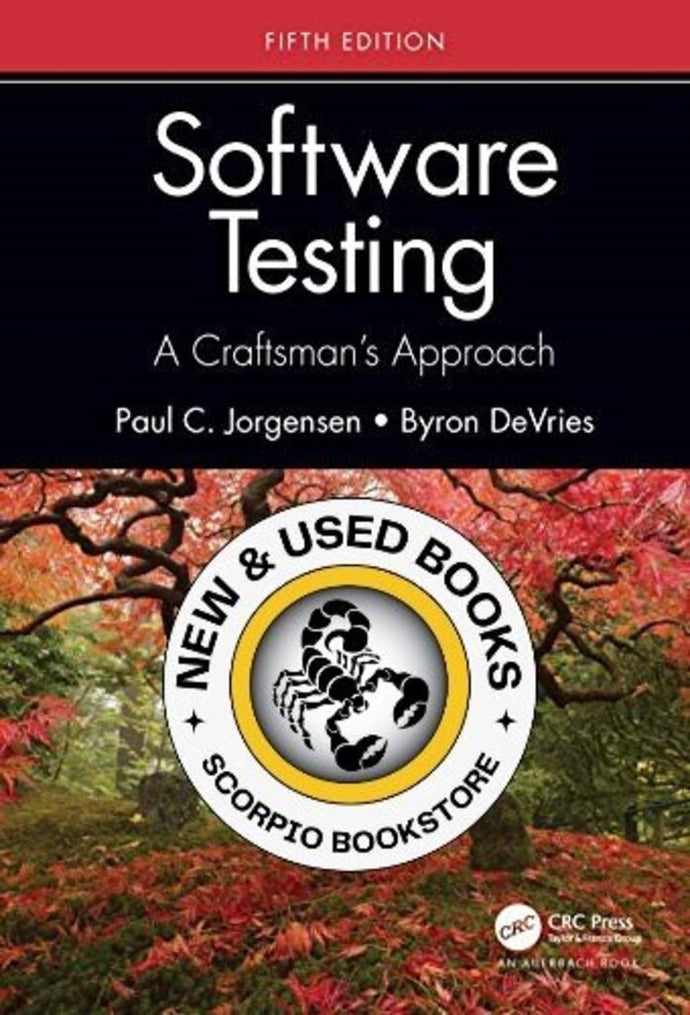 Software Testing 5th Edition by Paul C. Jorgensen 9780367767624 (USED:GOOD) *A13 [ZZ]