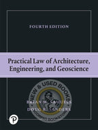 Practical Law of Architecture Engineering and Geoscience 4th Canadian edition by Brian Samuels 9780136931171 *100f [ZZ]