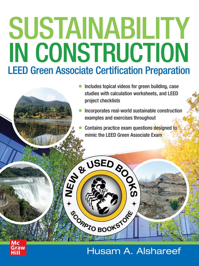 Sustainability in Construction by Husam A. Alshareef 9781265012816 (USED:LIKENEW) *A49 [ZZ]