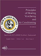 Principles of Heating Ventilating and Air Conditioning 7th Edition by Ronald H. Howell 9781936504572 (USED:LIKENEW) *A39