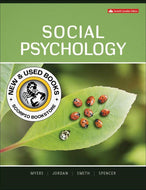 Social Psychology 7th Edition by David Myers 9781259464287 (USED:GOOD; highlights)*AVAILABLE FOR NEXT DAY PICK UP* *Z252 [ZZ]