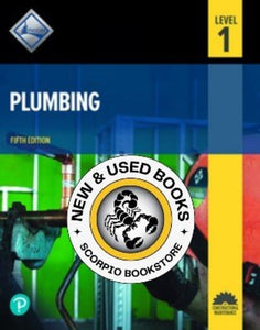 *PRE-ORDER, APPROX 4-6 BUSINESS DAYS* Plumbing Level 1 5th edition by NCCER 9780137933839 *101b [ZZ]