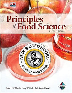 Principles of Food Science by Janet D Ward 9781645645610 (USED:LIKENEW) *A41 [ZZ]