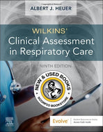 *PRE-ORDER, APPROX 2-4 BUSINESS DAYS* Wilkins' Clinical Assessment in Respiratory Care 9th Edition by Albert J. Heuer 9780323696999 *FINAL SALE* [ZZ]