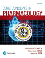 Core Concepts in Pharmacology 5th Edition by Leland Norman Holland 9780134514161 (USED:ACCEPTABLE) *AVAILABLE FOR NEXT DAY PICK UP* *Z326 [ZZ]
