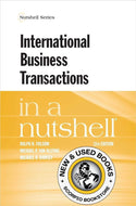 International Business Transactions in a Nutshell 11th Edition by Ralph H. Folsom 9781684675166 (USED:VERYGOOD) *A28 [ZZ]