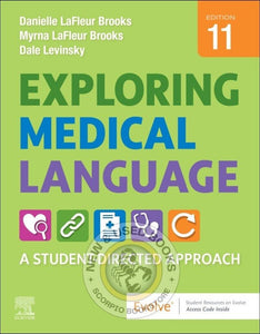 Exploring Medical Language 11th Edition by Myrna LaFleur Brooks 9780323711562 (USED:VERYGOOD) *80d [ZZ]