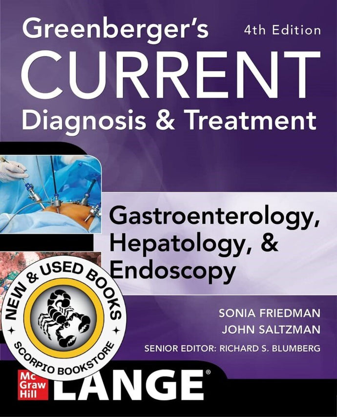 CURRENT Diagnosis and Treatment 4th Edition by Norton Greenberger 9781260473438 (USED:VERYGOOD) *AVAILABLE FOR NEXT DAY PICK UP* *Z319