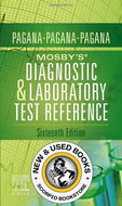 Mosby's Diagnostic and Laboratory Test Reference 16th Edition by Kathleen Deska Pagana 9780323683555 (USED:VERYGOOD) *61g [ZZ]