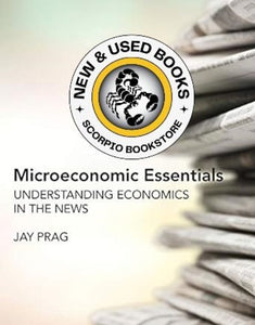 Microeconomic Essentials by Jay Prag 9780262539272 (USED:VERYGOOD) *AVAILABLE FOR NEXT DAY PICK UP* *Z326 [ZZ]