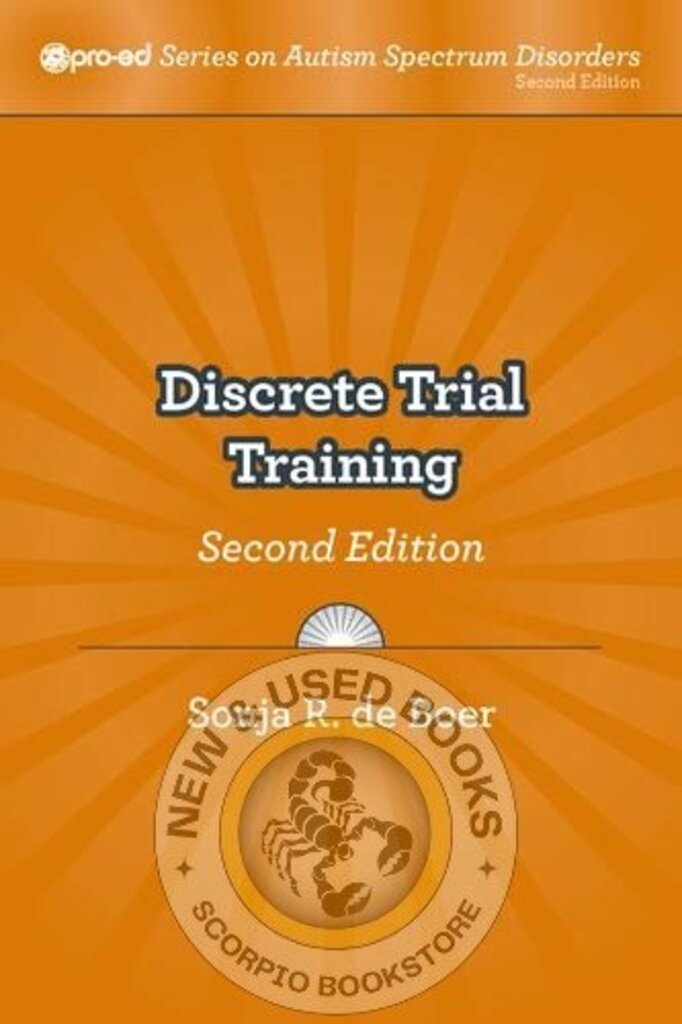 Discrete Trial Training 2nd Edition by Sonja R. de Boer 9781416411406 (USED:VERYGOOD) *56c [ZZ]