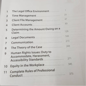 Procedures and Professional Conduct for Law Clerks Custom 2nd Custom Edition 9781772557077 (USED:ACCEPTABLE; highlights) *t5 [ZZ]