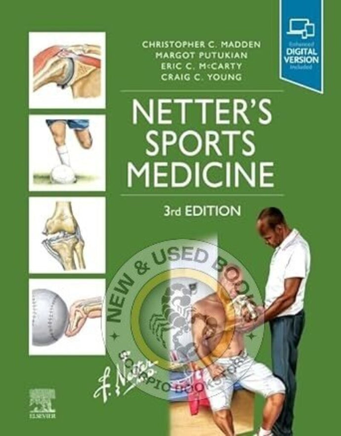 Netter's Sports Medicine 3rd Edition by Christopher Madden 9780323796699 (USED:VERYGOOD) *T13