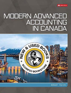 Modern Advanced Accounting in Canada 9th Edition by Herauf Hilton 9781259654695 (USED:LIKENEW) *A24 [ZZ]
