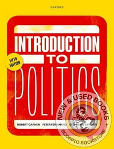 *PRE-ORDER, APPROX 2-3 BUSINESS DAYS* Introduction to Politics 5th edition by Robert Garner 9780192847713