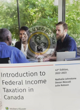 Load image into Gallery viewer, 2022-2023 Introduction to Federal Income Taxation in Canada 43rd edition + Study Guide 9781773791807 (USED:VERYGOOD) *AVAILABLE FOR NEXT DAY PICK UP* *wh8 [ZZ]
