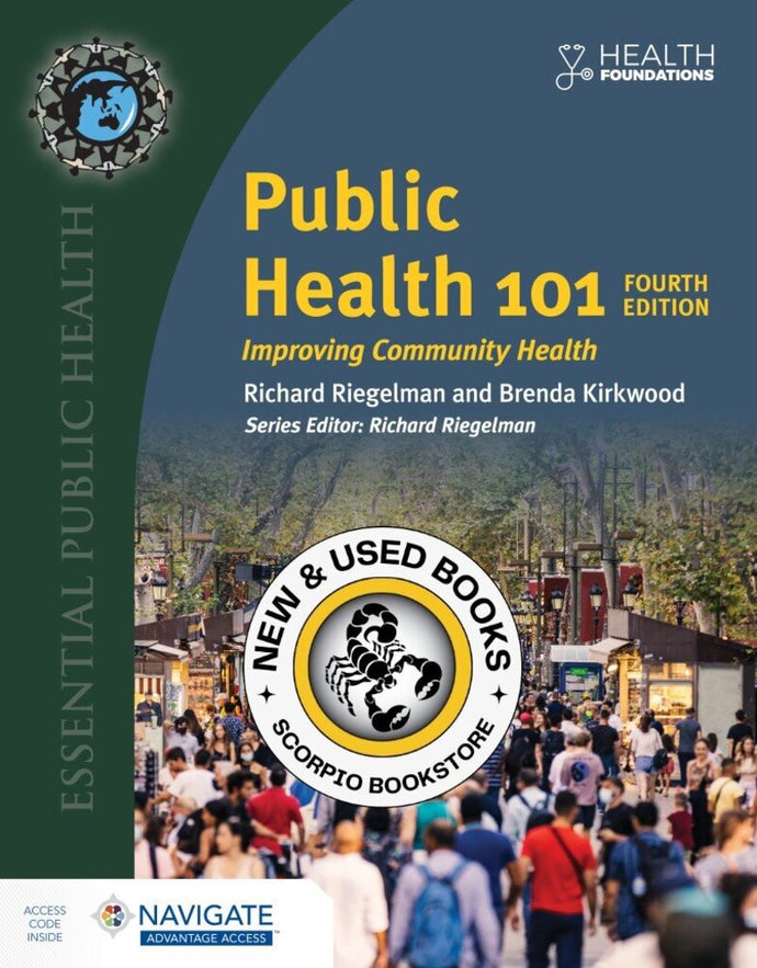 *PRE-ORDER, APPROX 2-3 BUSINESS DAYS* Public Health 101 4th Edition by Richard Riegelman 9781284230383