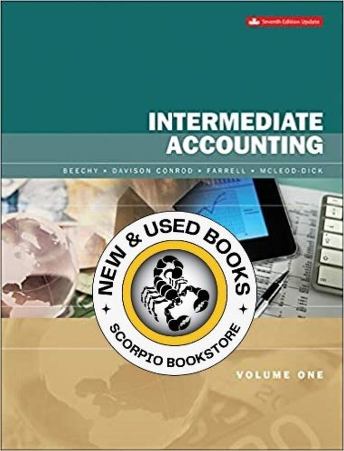 Intermediate Accounting Volume 1 (V1) 7th edition Update by Beechy 9781259654671 (USED:VERYGOOD) *AVAILABLE FOR NEXT DAY PICK UP* *wh9 [ZZ]