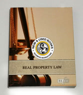 Real Property Law by RECO 9780978034467 (USED:VERYGOOD) *AVAILABLE FOR NEXT DAY PICK UP* *z247 [ZZ]