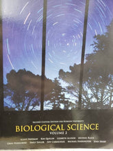 Load image into Gallery viewer, Biological Science 2nd Custom Edition for Ryerson University Canadian Edition Volume 1 + Volume 2 by Freeman 9780135352458 (USED:GOOD; contains highlights; minor stain on bottom of volume 1) *AVAILABLE FOR NEXT DAY PICK UP* *z254
