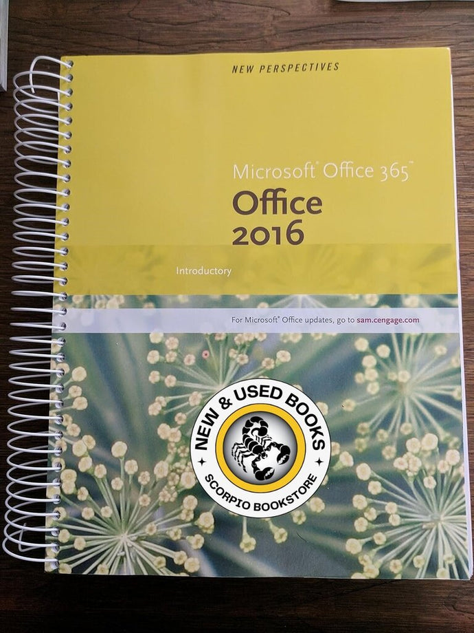 New Perspectives Microsoft Office 365 & Office 2016: Introductory by Patrick Carey 9781305879171 (USED:GOOD) *AVAILABLE FOR NEXT DAY PICK UP* *w800
