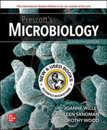 Prescott's Microbiology 11th Edition by Joanne Willey 9781260570021 (USED:VERYGOOD) *AVAILABLE FOR NEXT DAY PICK UP* *Z112 [ZZ]