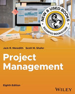 Project Management in Practice 8th Edition By Meredith 9781394252138 (NEW BOOK; COSMETIC DAMAGE: back cover bent) *FINAL SALE* *109f