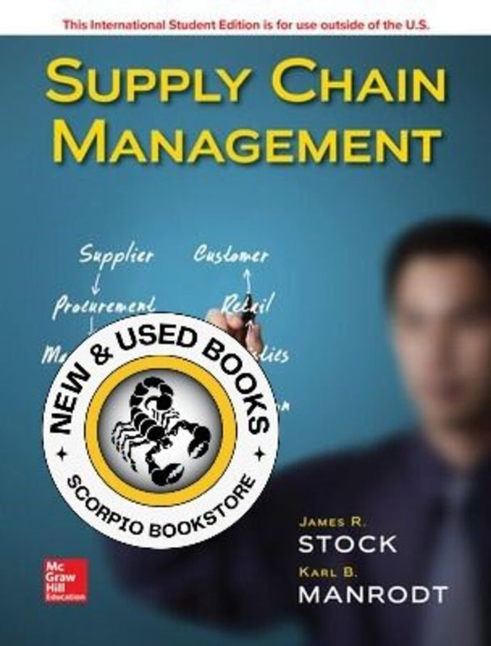 *PRE-ORDER, APPROX 7-10 BUSINESS DAYS* Supply Chain Management 1st Edition + Connect By James R. Stock 9781260327540