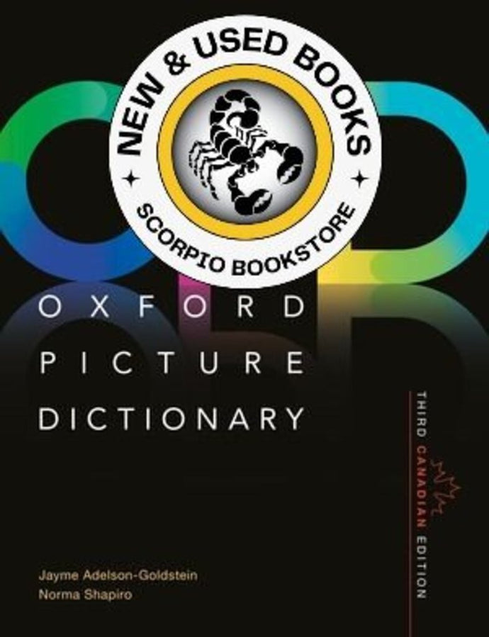 *PRE-ORDER, APPROX 3-5 BUSINESS DAYS* Oxford Picture Dictionary 3rd Canadian edition by Jayme Adelson-Goldstein 9780199027101