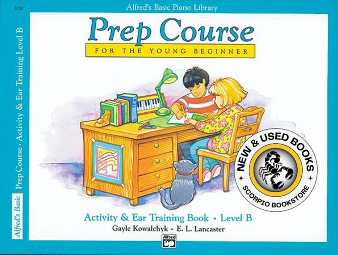 *PRE-ORDER, APPROX 7-10 BUSINESS DAYS* Alfred's Basic Piano Prep Course Activity and Ear Training Book B For the Young Beginner by Gayle Kowalchyk 9780739010655