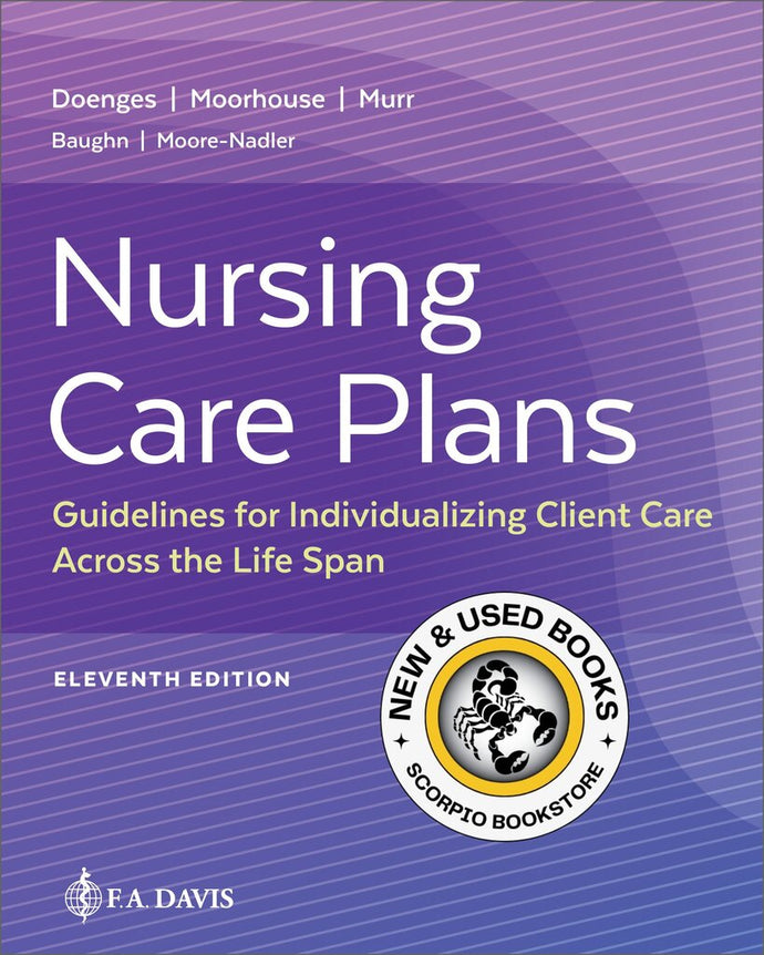 *PRE-ORDER, APPROX 2-3 BUSINESS DAYS* Nursing Care Plans 11th Edition by Marilynn E. Doenges 9781719647465