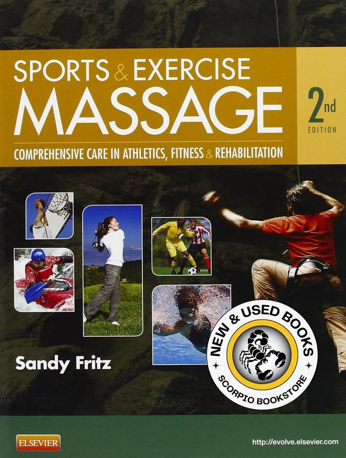 *PRE-ORDER, APPROX 7-10 BUSINESS DAYS* Sports and Exercise Massage 2nd edition by Sandy Fritz 9780323083829