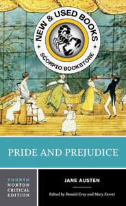*PRE-ORDER, APPROX 2-3 BUSINESS DAYS* Pride and Prejudice 4th edition by Jane Austen 9780393264883