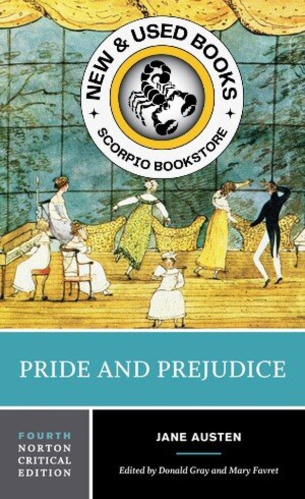 *PRE-ORDER, APPROX 2-3 BUSINESS DAYS* Pride and Prejudice 4th edition by Jane Austen 9780393264883