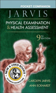 *PRE-ORDER, APPROX 7-10 BUSINESS DAYS* Pocket Companion for Physical Examination and Health Assessment 9th edition by Carolyn Jarvis 9780323827843 [ZZ]