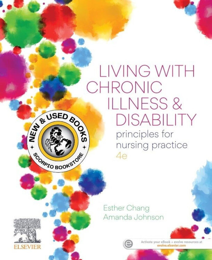 *PRE-ORDER, APPROX 2-3 BUSINESS DAYS* Living with Chronic Illness and Disability 4th edition by Esther Chang 9780729543583
