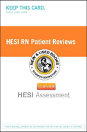 *PRE-ORDER, APPROX 7-10 BUSINESS DAYS* Hesi RN Patient Reviews User guide by Hesi 9781455741427