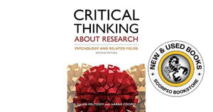 *PRE-ORDER, APPROX 7-10 BUSINESS DAYS* Critical Thinking about Research 2nd edition by Julian Meltzoff 9781433827105