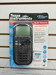 Texas Instruments TI-89 Titanium CAS Graphing 033317192038 [ZZ]