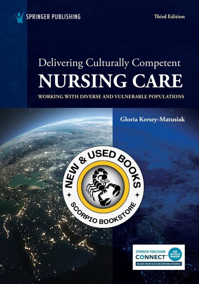 *PRE-ORDER, APPROX 2-3 BUSINESS DAYS* Delivering Culturally Competent Nursing Care 3rd Edition by Gloria Kersey-Matusiak 9780826183019